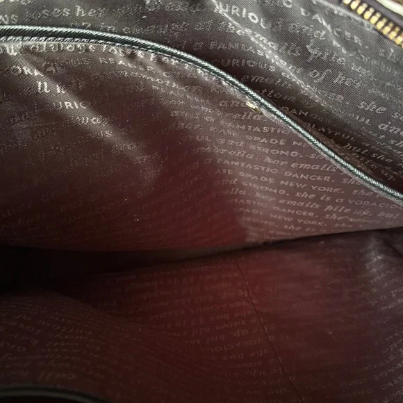 Kate Spade Black and White Laptop Bag - Picture 4 of 9